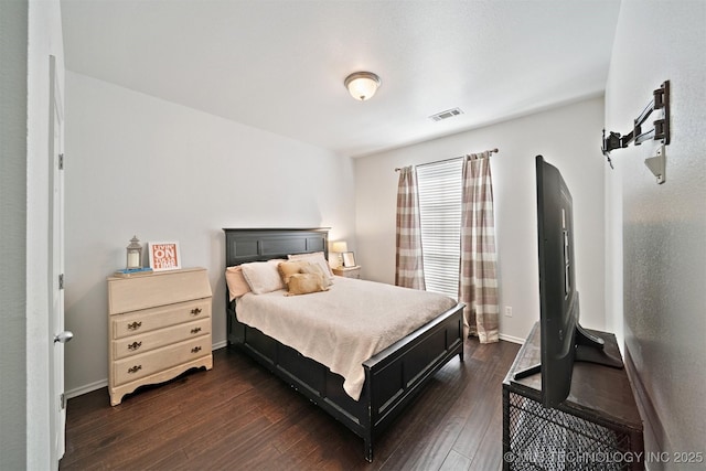 304 S 63rd St, Broken Arrow, OK 74014 - bedroom featuring dark wood finished floors and baseboards