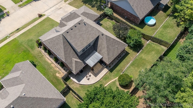 304 S 63rd St, Broken Arrow, OK 74014 - view from above of property