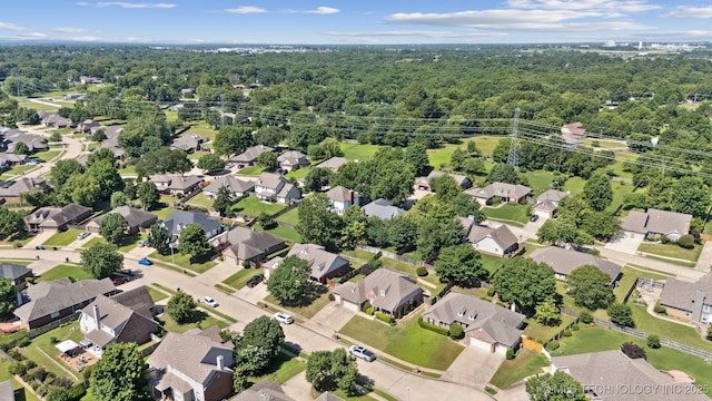 304 S 63rd St, Broken Arrow, OK 74014 - aerial view of residential area