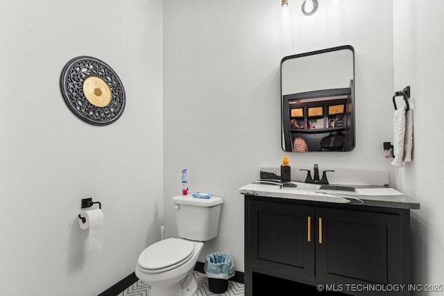 21933 E 101st Pl S, Broken Arrow, OK 74014 - bathroom with toilet and vanity