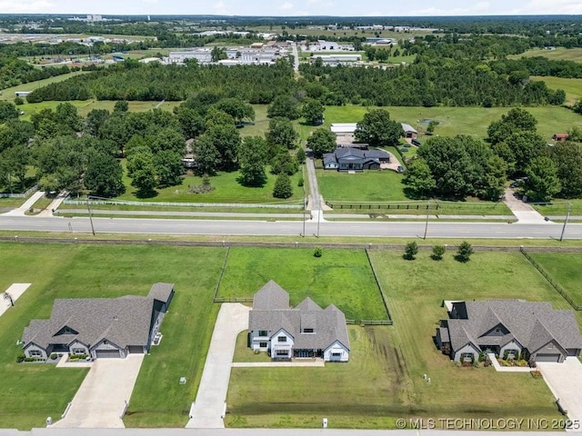 21933 E 101st Pl S, Broken Arrow, OK 74014 - bird's eye view