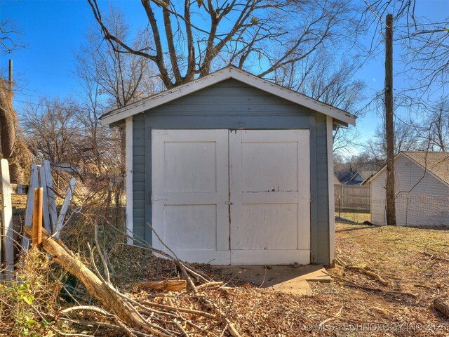 2016 W Easton St, Tulsa, OK 74127 - view of shed