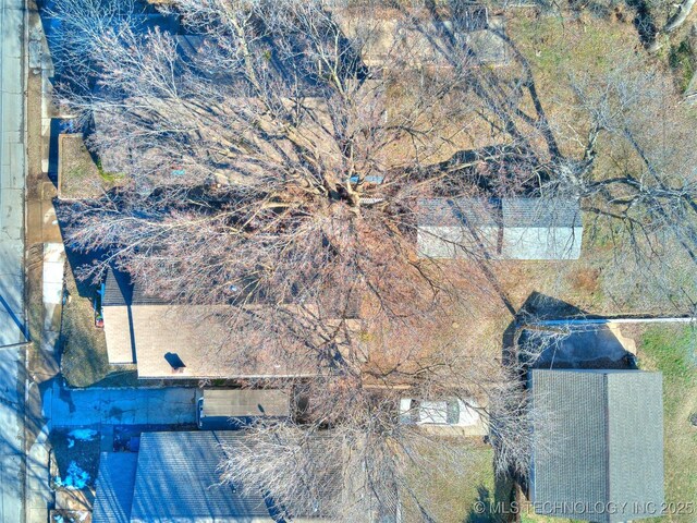 2016 W Easton St, Tulsa, OK 74127 - view from above of property