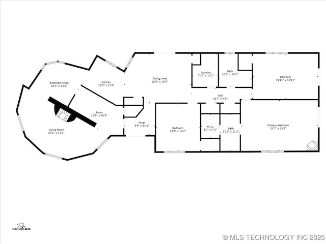 1943 W 163rd St, Skiatook, OK 74070 - view of property floor plan