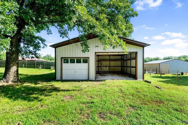 1943 W 163rd St, Skiatook, OK 74070 - view of detached garage