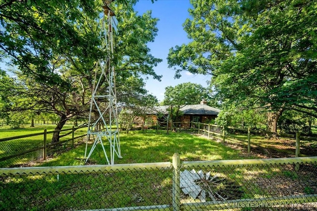 1943 W 163rd St, Skiatook, OK 74070 - view of fenced yard