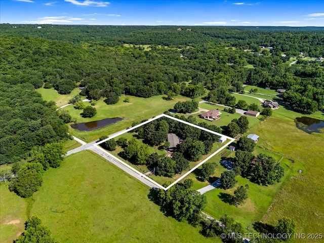 1943 W 163rd St, Skiatook, OK 74070 - view of property location featuring property boundaries highlighted