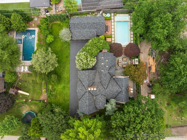 1249 E 26th St, Tulsa, OK 74114 - drone / aerial view