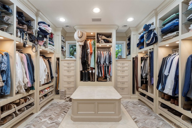 1249 E 26th St, Tulsa, OK 74114 - spacious closet with light tile patterned floors