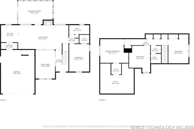 10905 E 24th St, Tulsa, OK 74129 - view of home floor plan