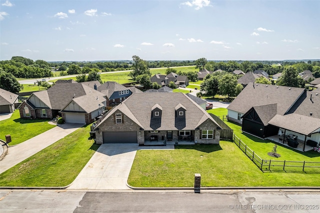 25133 Shade Tree Pl, Claremore, OK 74019 - aerial view of residential area