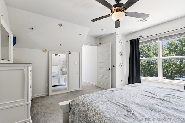 7604 S 6th St, Broken Arrow, OK 74011 - carpeted bedroom with baseboards and ceiling fan