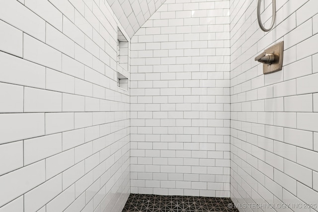 7604 S 6th St, Broken Arrow, OK 74011 - full bathroom with a tile shower