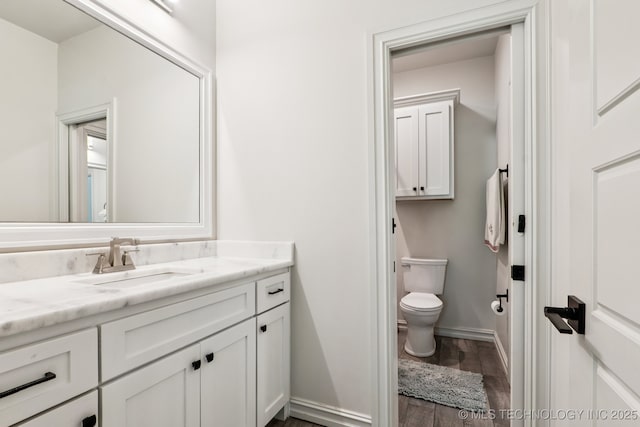 7604 S 6th St, Broken Arrow, OK 74011 - bathroom featuring vanity and toilet