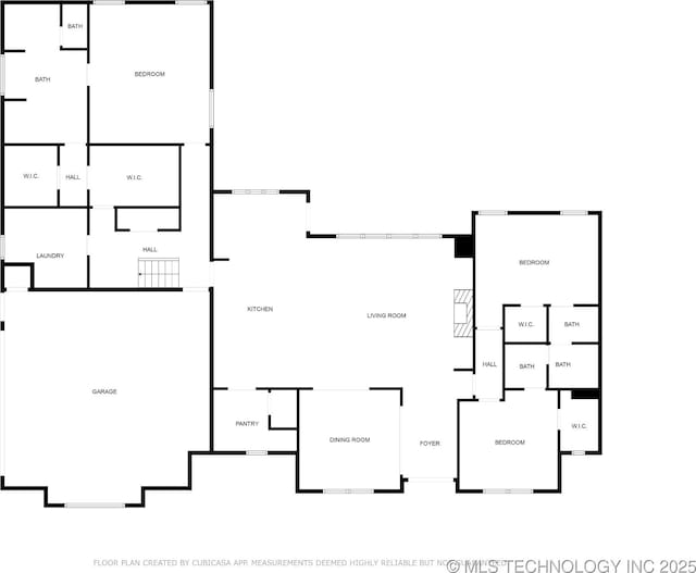 7604 S 6th St, Broken Arrow, OK 74011 - view of property floor plan