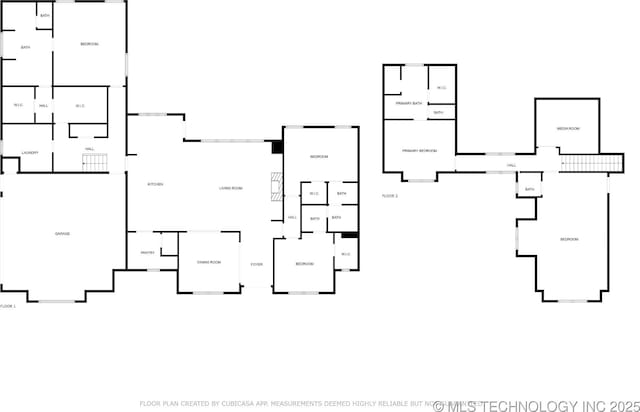 7604 S 6th St, Broken Arrow, OK 74011 - view of home floor plan