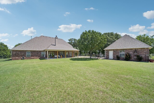 13614 W 42nd Pl, Sand Springs, OK 74063 - view of yard