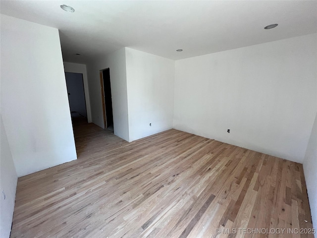 4949 S Boston Pl, Tulsa, OK 74105 - unfurnished room with light wood-style floors