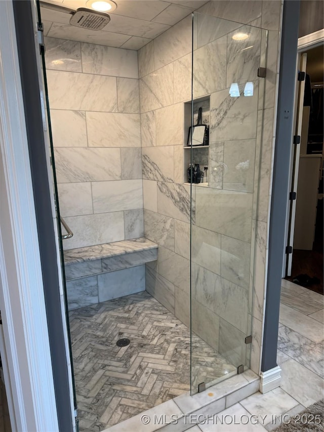 2920 E 27th Pl, Tulsa, OK 74114 - full bathroom featuring a stall shower