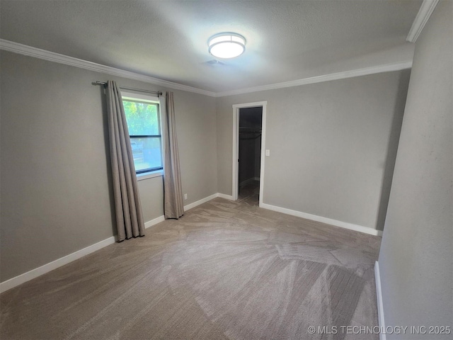 72078 S 321st Rd, Wagoner, OK 74467 - carpeted spare room with ornamental molding and baseboards