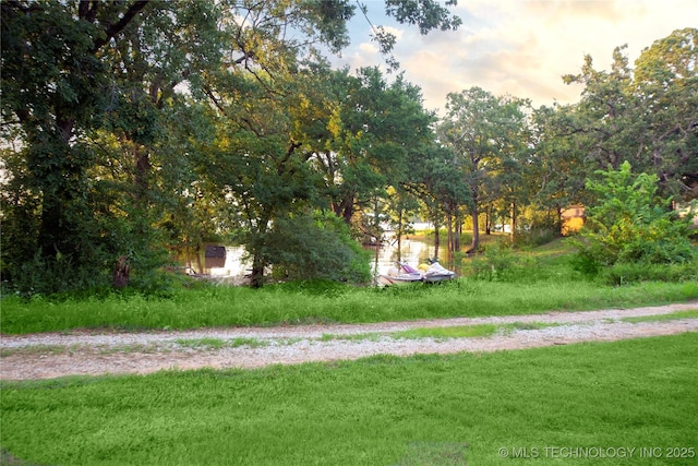 416434 Lakeside, Checotah, OK 74426 - view of grassy yard