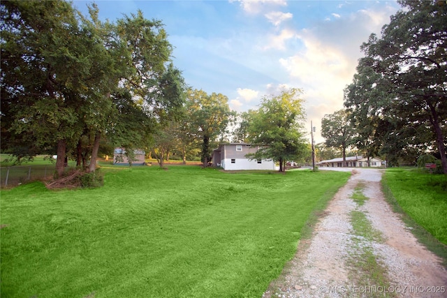 416434 Lakeside, Checotah, OK 74426 - view of yard