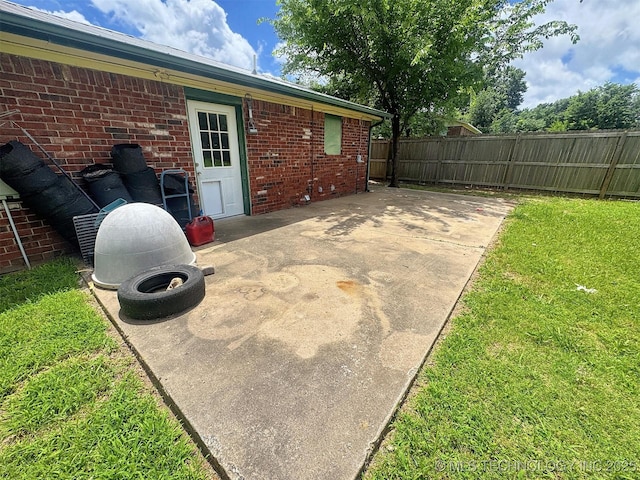 17564 W Grandview Dr, Tahlequah, OK 74464 - view of patio