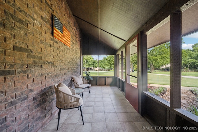 7705 S 232nd E Ave, Broken Arrow, OK 74014 - sunroom / solarium featuring lofted ceiling