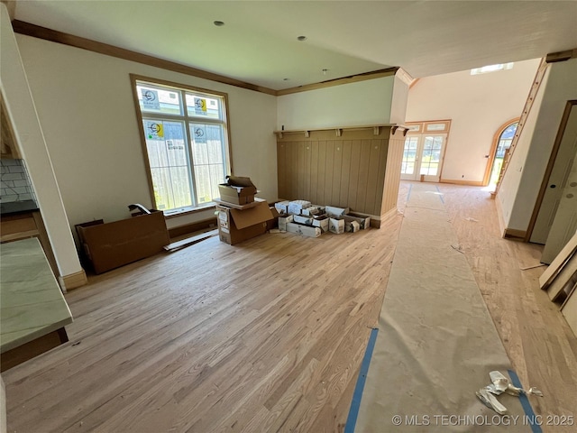 4954 S Boston Pl, Tulsa, OK 74105 - bedroom featuring wood finished floors and crown molding