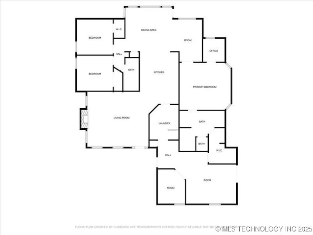 4270 S 4110th Rd, Talala, OK 74080 - view of property floor plan