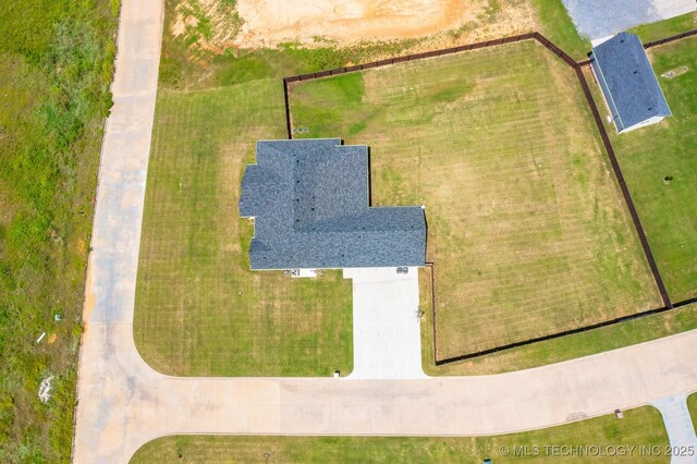 12349 County Road 3571, Ada, OK 74820 - bird's eye view