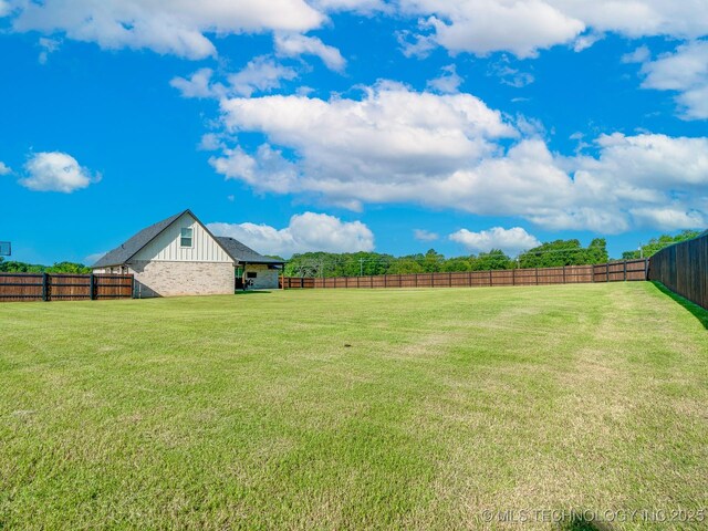 12349 County Road 3571, Ada, OK 74820 - view of fenced backyard