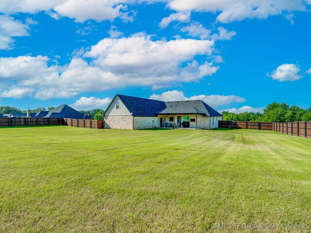 12349 County Road 3571, Ada, OK 74820 - view of fenced backyard