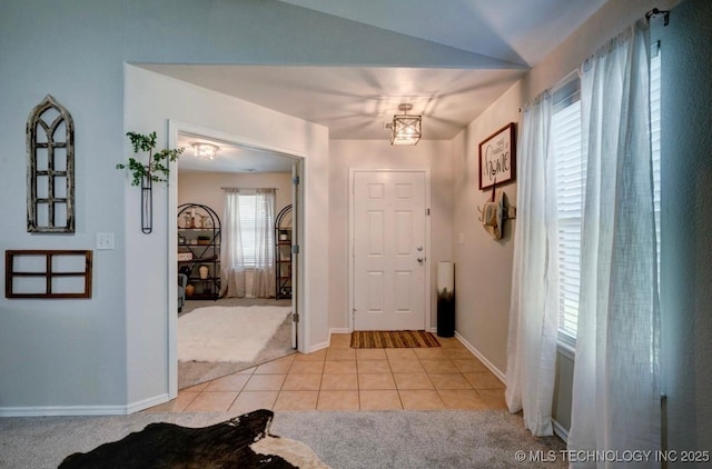 11001 N 146th E Ave, Owasso, OK 74055 - foyer with light carpet and light tile patterned flooring