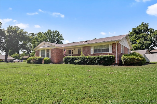 5153 S Marion Ave, Tulsa, OK 74135 - ranch-style house featuring brick siding