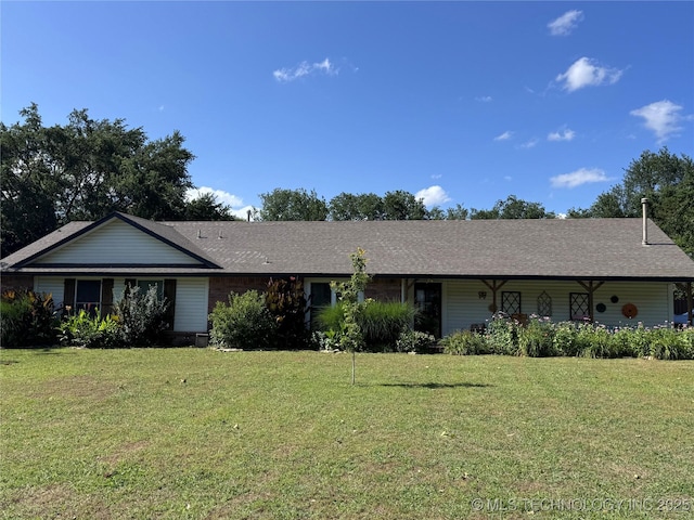 10085 E Northshire St, Claremore, OK 74017 - single story home with a front lawn