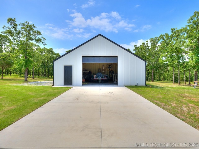 11446 Mary Knox Dr, Beggs, OK 74421 - view of detached garage