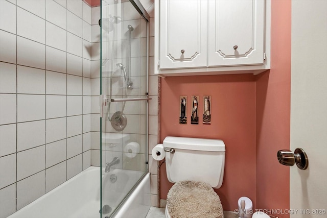 12452 E 36th St, Tulsa, OK 74146 - bathroom with combined bath / shower with glass door and toilet