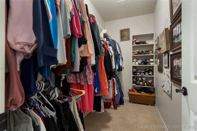 2611 S 15th Pl, Broken Arrow, OK 74012 - walk in closet featuring carpet