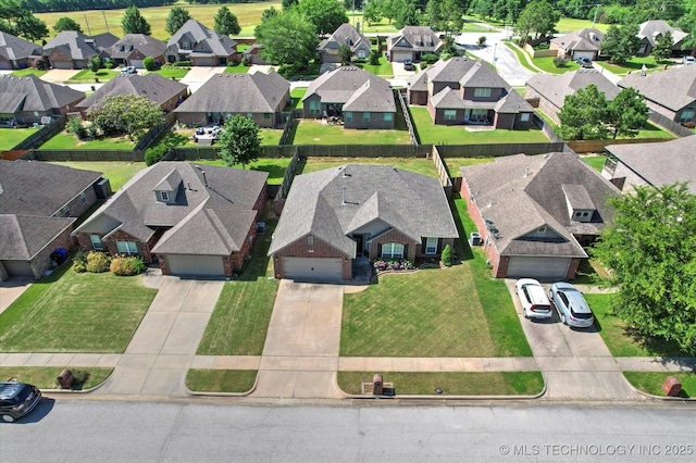 1801 E Montgomery St, Broken Arrow, OK 74012 - aerial view of residential area