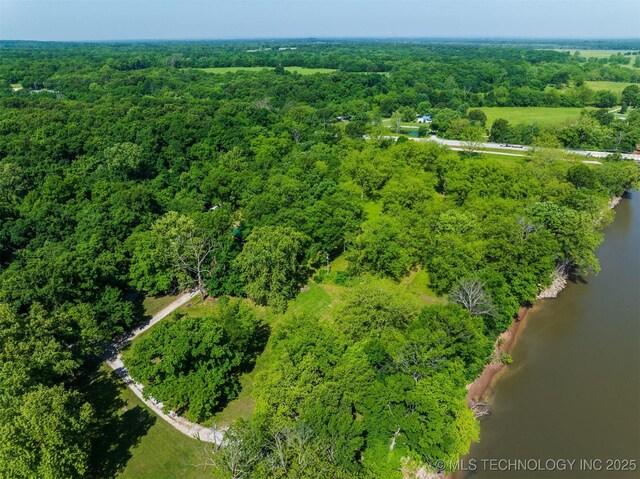 9596 N 447th Rd, Spavinaw, OK 74366 - view of property location featuring a nearby body of water and a forest