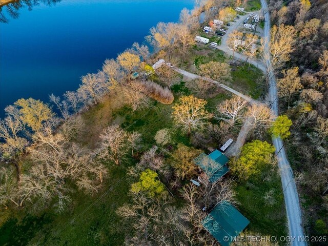 9596 N 447th Rd, Spavinaw, OK 74366 - aerial view of property's location
