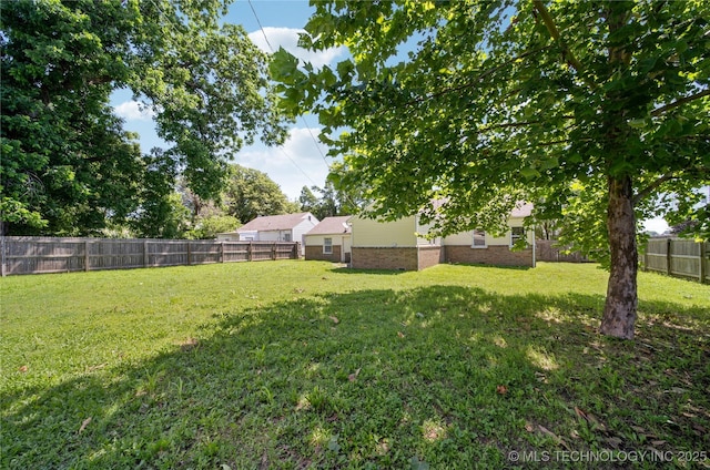 1448 S Darlington Ave, Tulsa, OK 74112 - view of fenced backyard