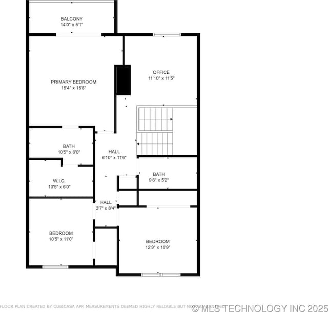 2955 E 84th St S Unit 65, Tulsa, OK 74137 - view of room layout