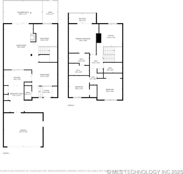 2955 E 84th St S Unit 65, Tulsa, OK 74137 - view of property floor plan