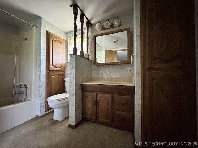 8348 E 7th St S, Tulsa, OK 74112 - bathroom featuring bathing tub / shower combination and vanity