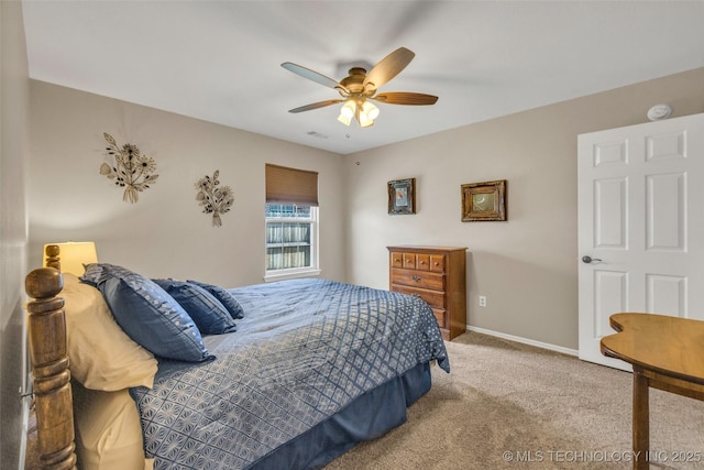 13804 E 90th St, Owasso, OK 74055 - bedroom featuring carpet and a ceiling fan