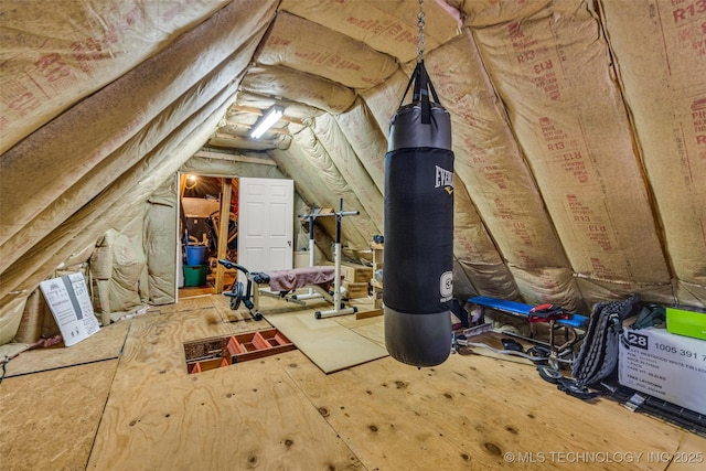 13804 E 90th St, Owasso, OK 74055 - view of attic