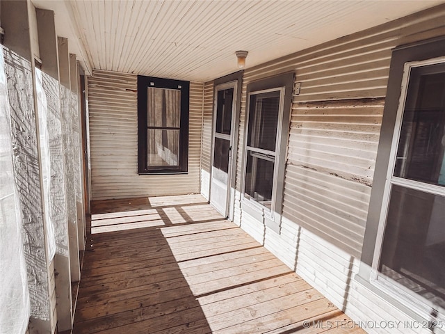 220 Belt Ave, Eufaula, OK 74432 - view of wooden deck