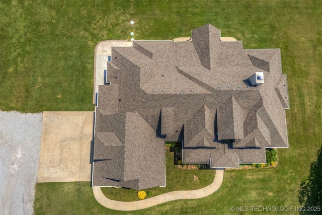 22322 E 121st St S, Broken Arrow, OK 74014 - view from above of property